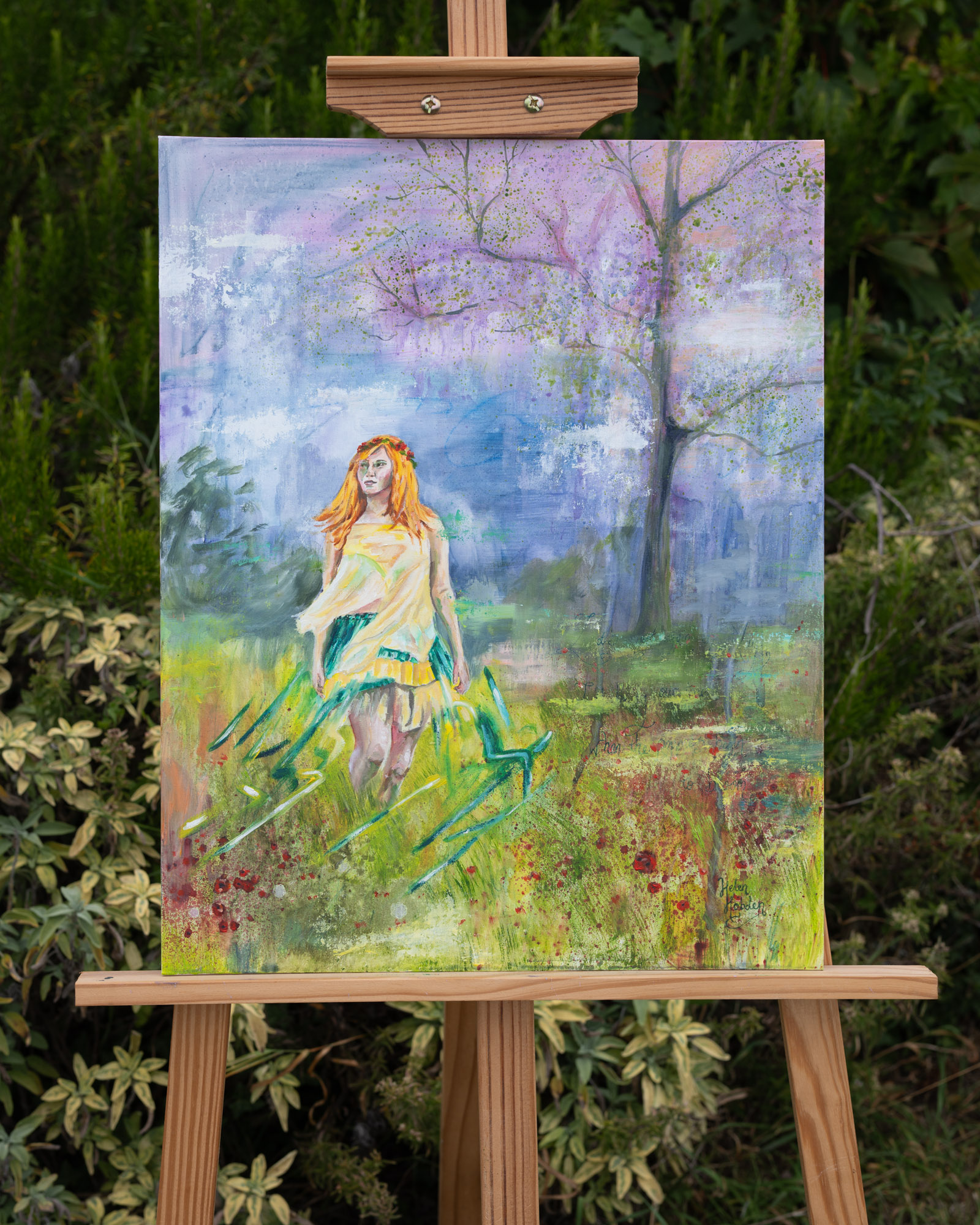 Abstract realism modern fairytale painting