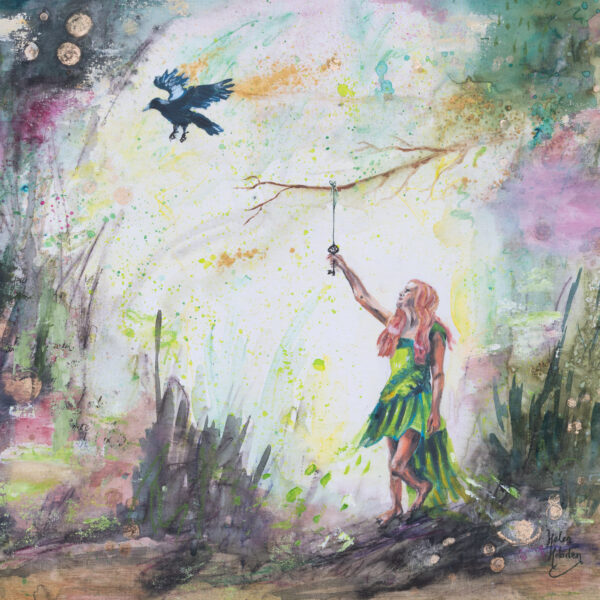 A magical fairytale painting