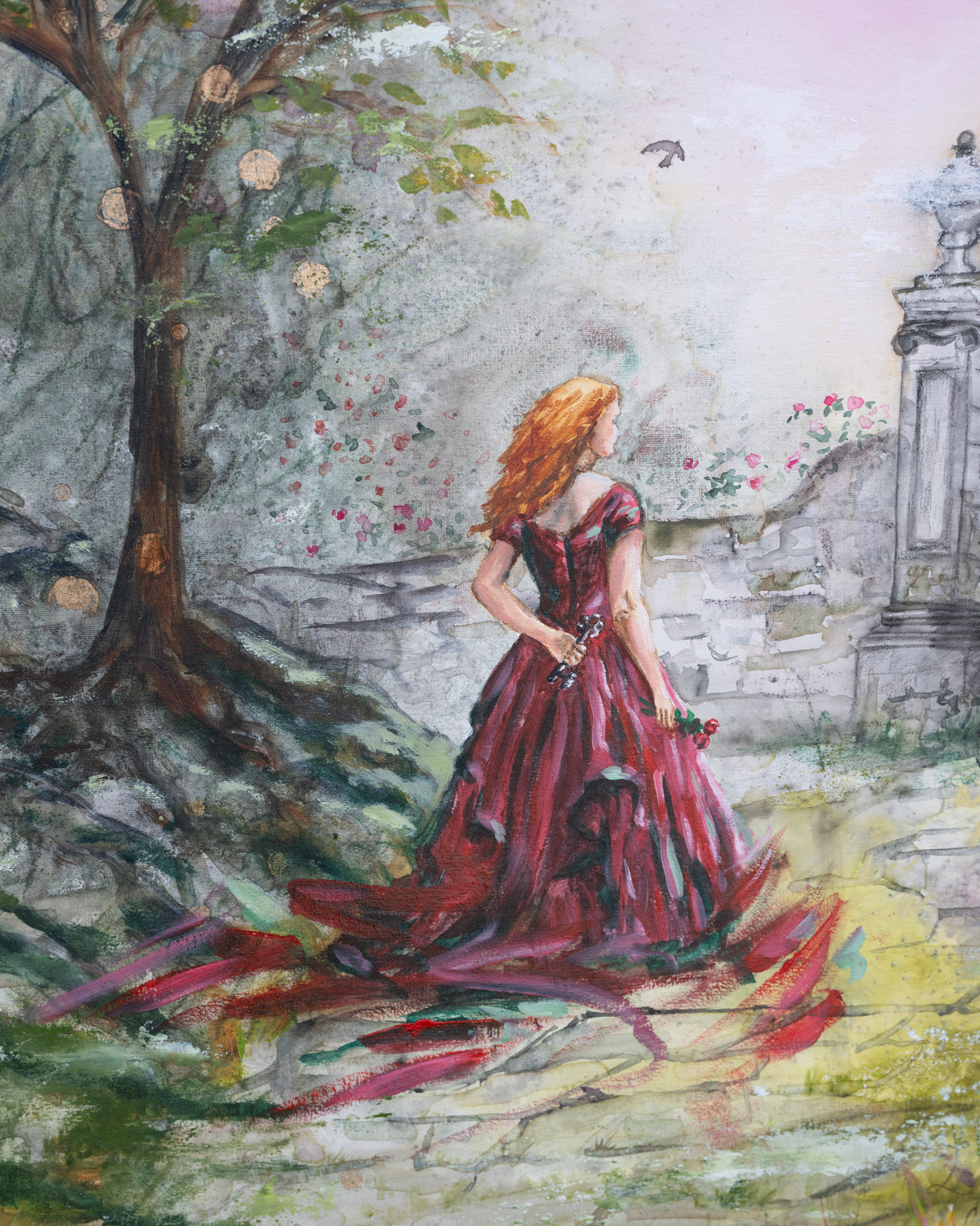 Gothic fairytale art