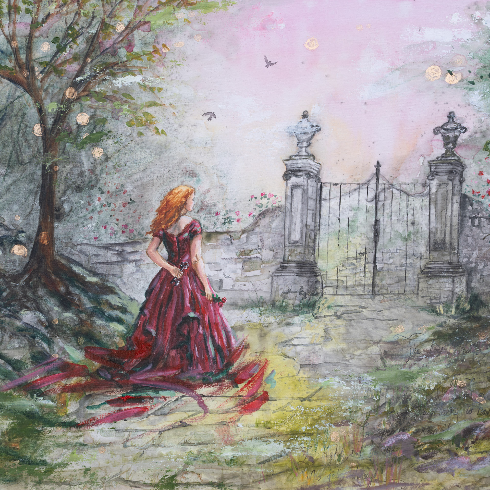 A gothic fairytale painting