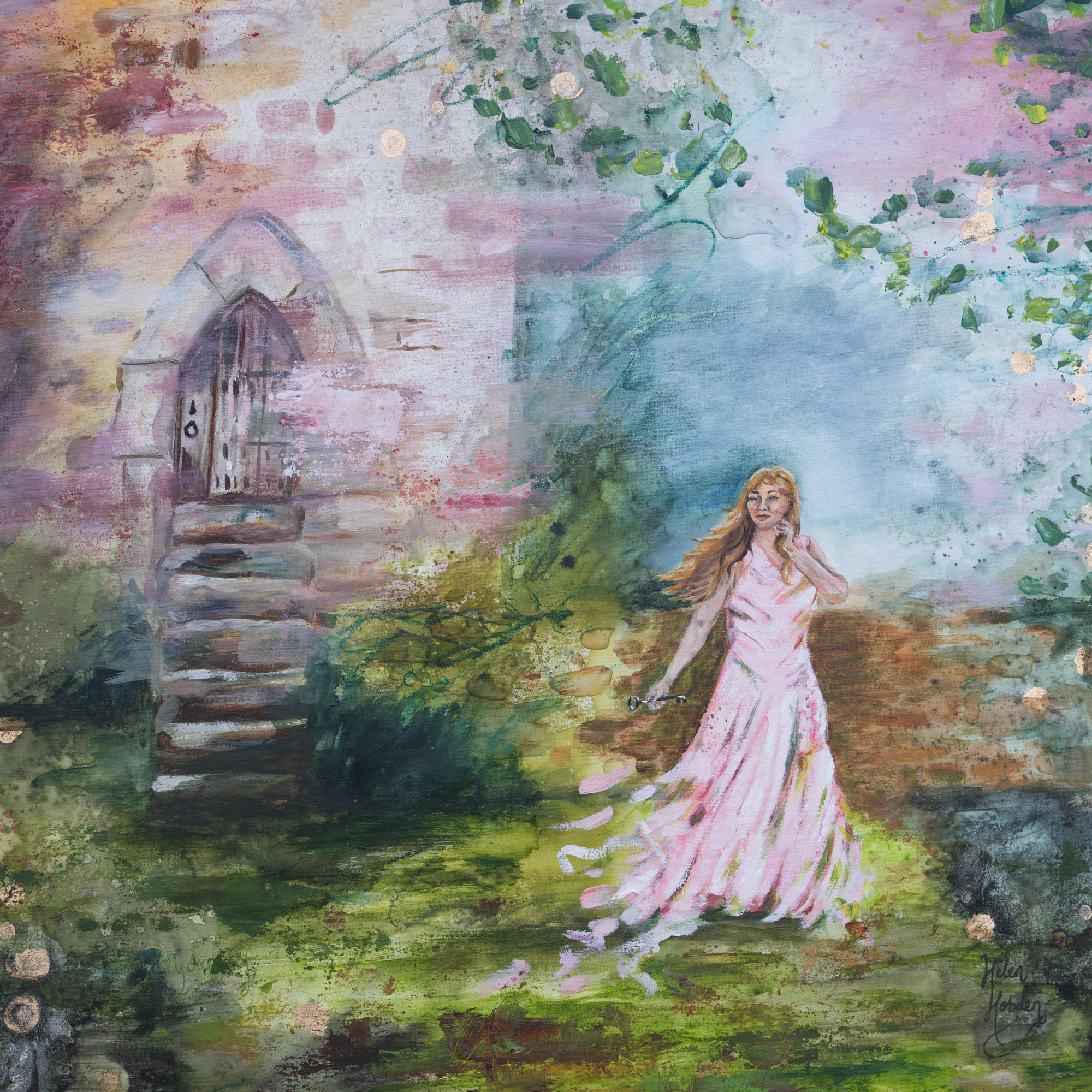 An ethereal fairytale painting