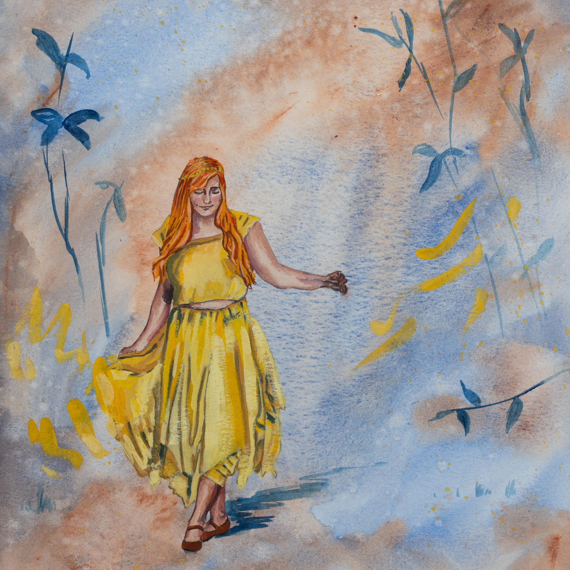 Ethereal fairytale painting